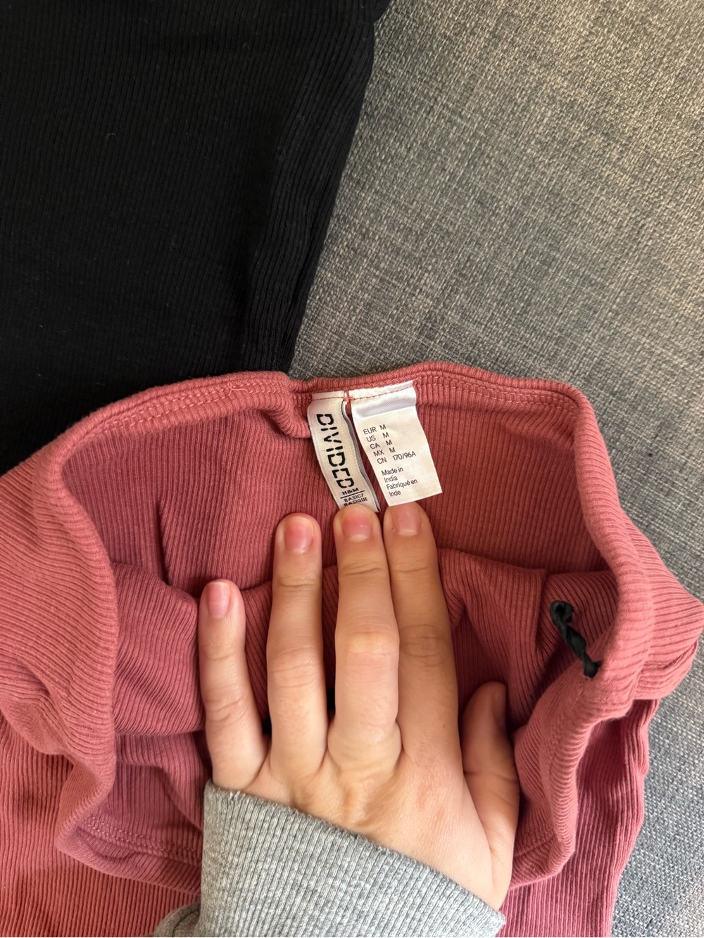 Cotton Ribbed divided Tube Tops - Picture 4 of 5
